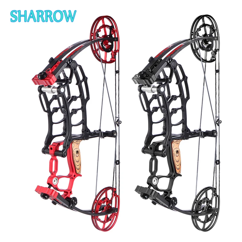 

40-65lbs Steel Ball Arrow Compound Bow Speed 340FPS/390FPS Right&Left Hand Outdoor Archery Hunting Shooting Training