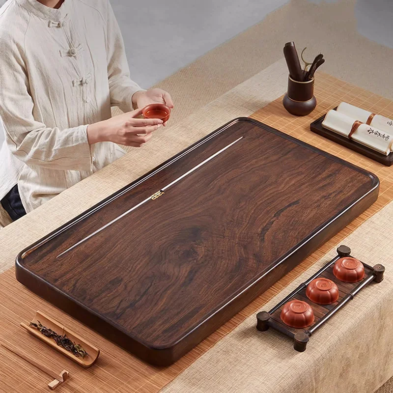 

Wooden Vintage Tea Tray Living Room Office Kitchen Ceramic Pot Tea Tray Saucer Coffeeware Hospitality Bandejas Home Products