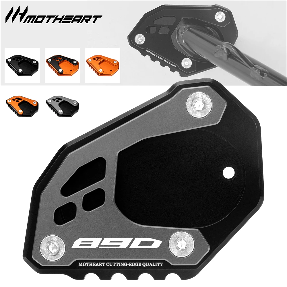 

Motorcycle kickstand pad for 890 SMT 2023-2026 motorcycle accessories 890 smt 890smt accessories moto CNC Aluminium