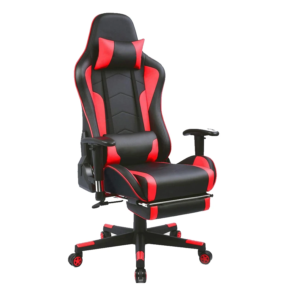 YYHCCheap Racing Gamer Computer Drehbare Büroausrüstung Modernes Design Liegender Laborstuhl Leichter Lautsprecher Ledermaterial Massage Feat