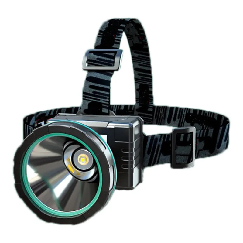 

Headlamp With Strong Light, Rechargeable Long-Range Ultra-Bright Head-Mounted Ultra-Light Night Fishing Special Miner's Lamp