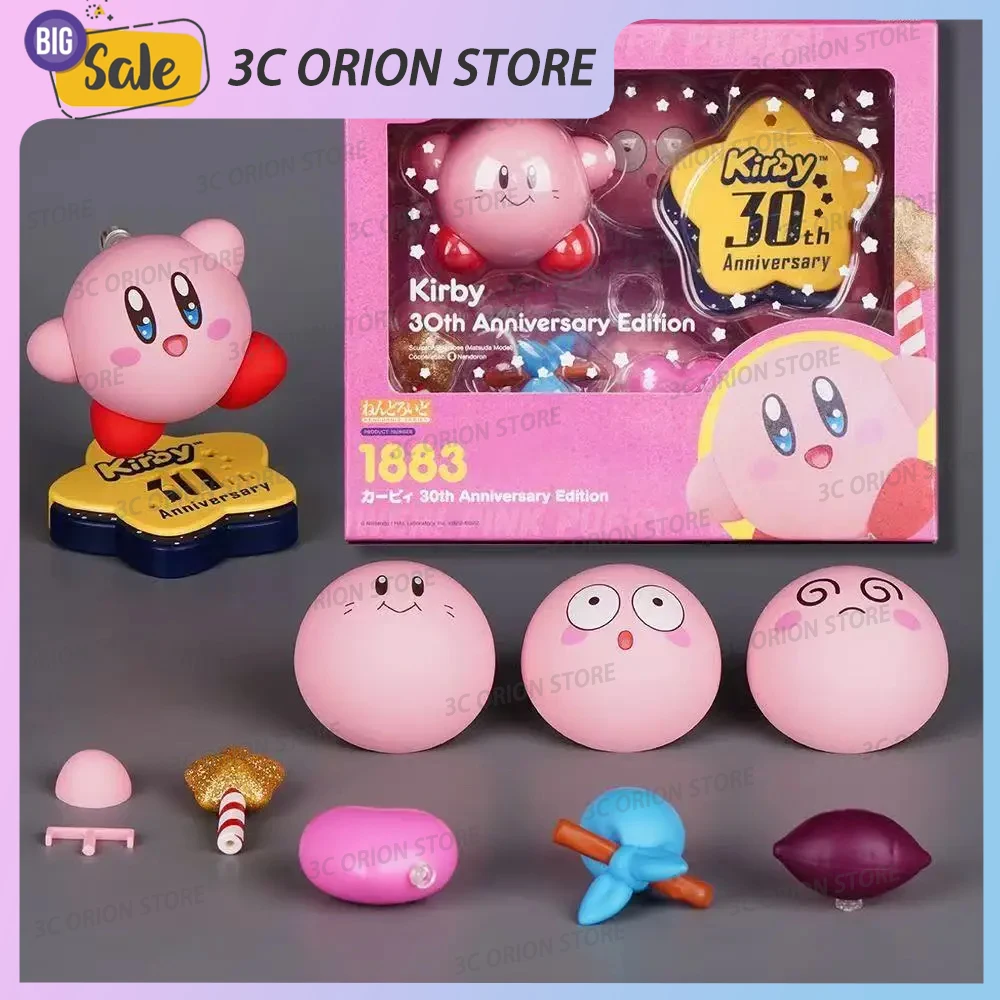 GSC 1883 Kirby Anime Figures 30th Anniversary Edition Action Figure PVC Figurine Model collection Toys Children Kids Gift