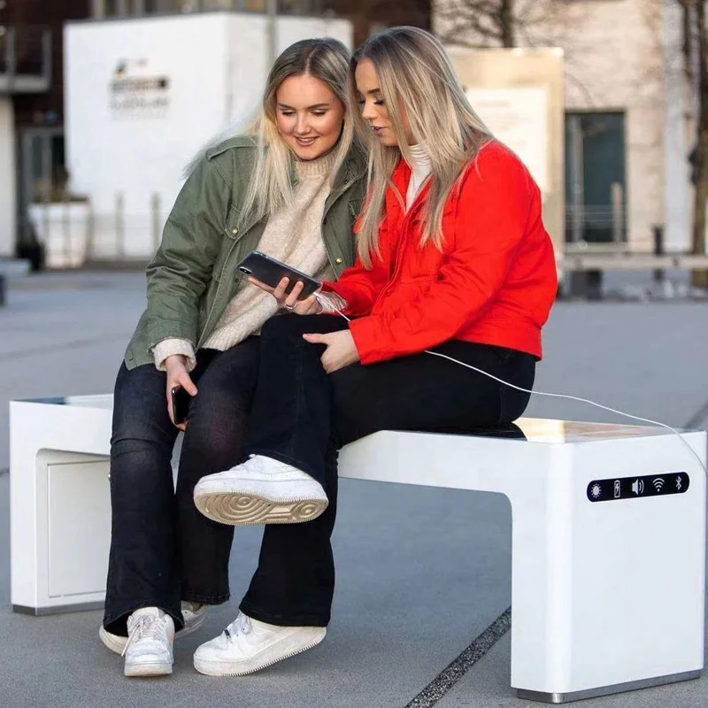 Solar Smart Rest Chair and Bench with Wifi Charging