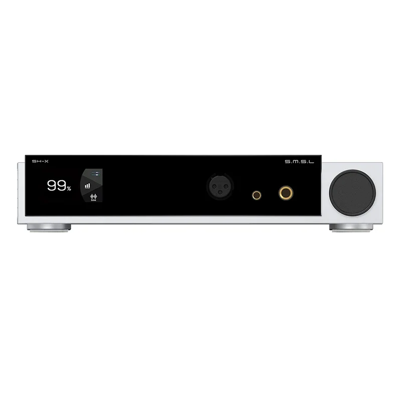 Amplificador de Auriculares SMSL SH-X AMP JAS, Audio de Alta Resolución, Bajo Ruido, Amplificador OP Conmutable de 3 Ganancias, Alta Potencia de Salida