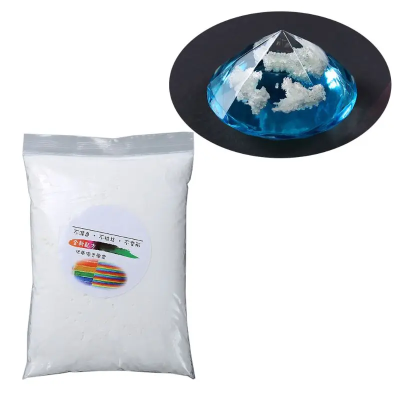 80g One Bag Handmade White Cloud Blue Sky Landscapes Resin Mold Jewelry Fillings Clouds Roll Mud Jewelry Making Fillers