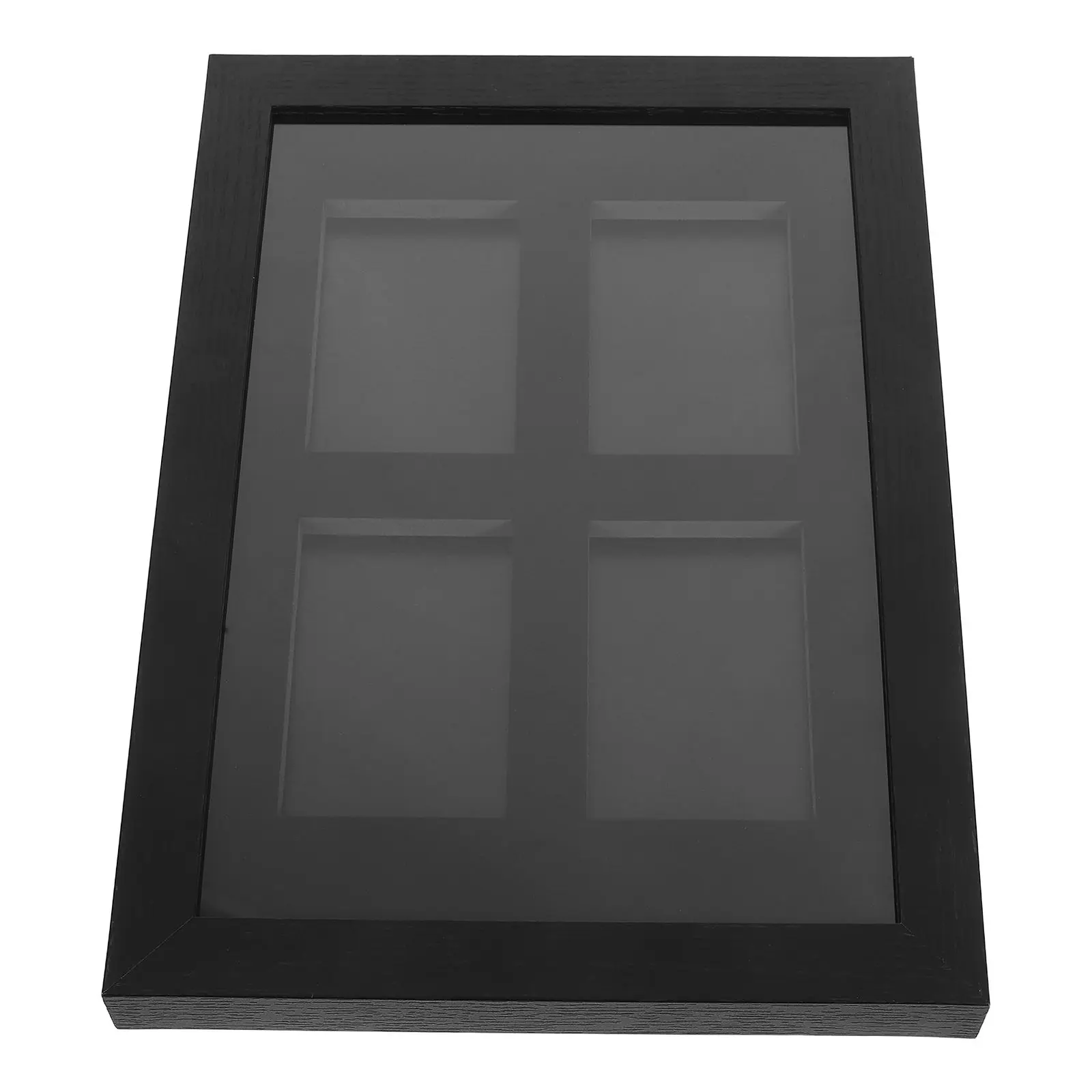 

Photo Frame Display Box Baseball Case Wall Mount Card Standing Holder for Collectibles