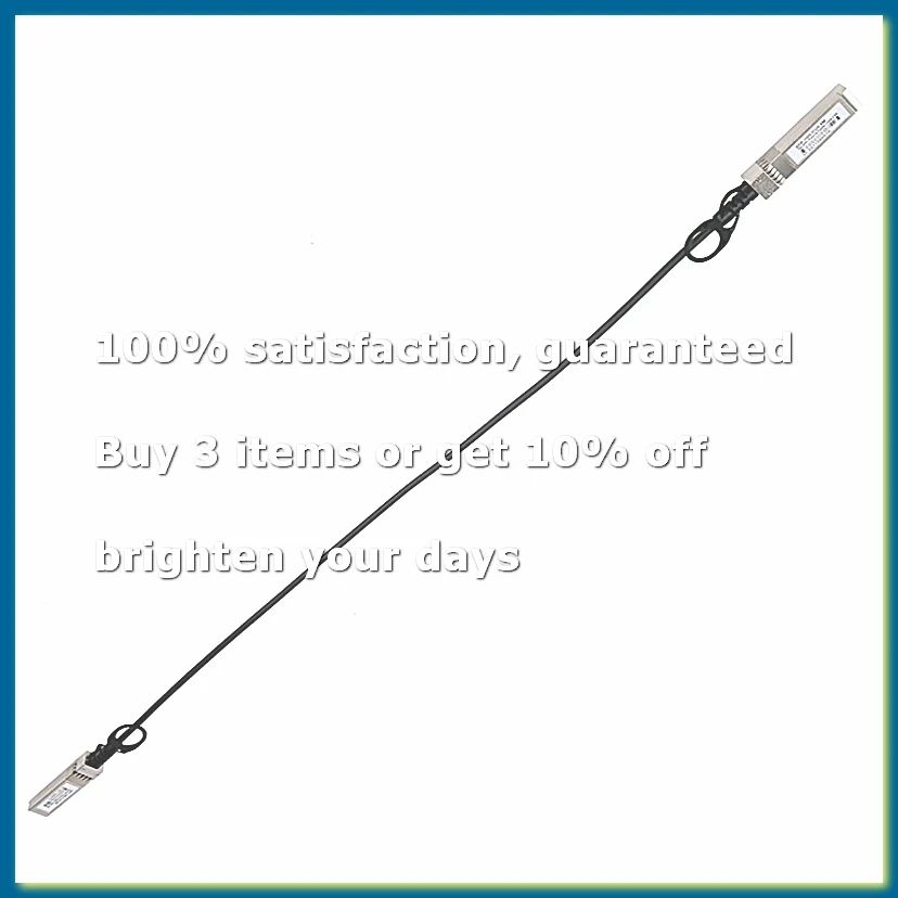 ●10G SFP+ Twinax Cable, Direct Attach Copper() 10GBASE SFP Passive Cable for SFP-H10GB-CU1M,,(0.5M)