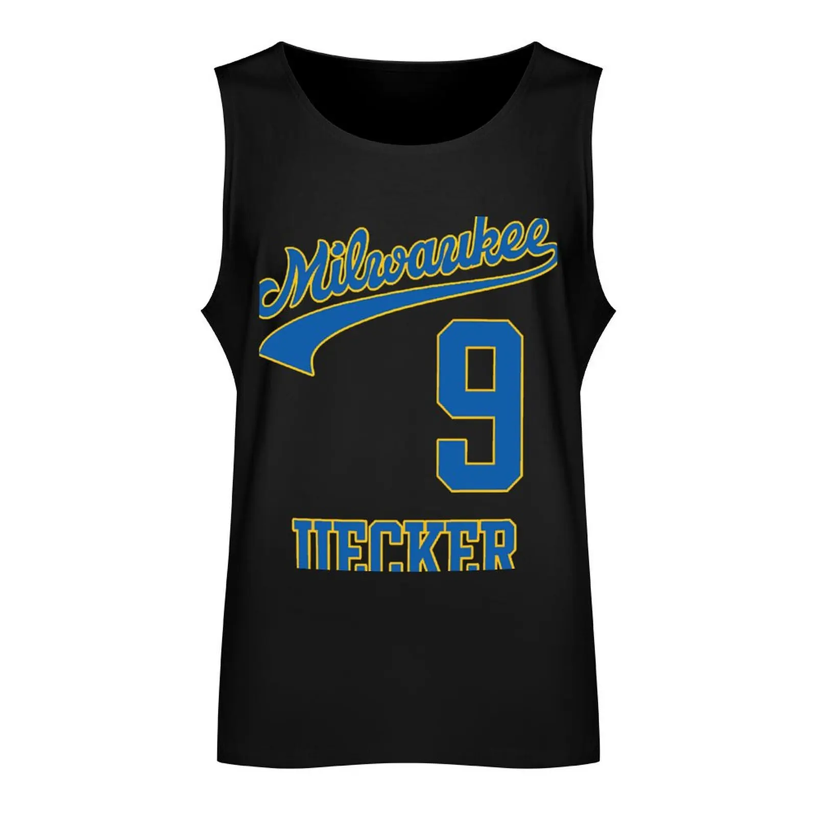 Retro Bob Uecker Baseball Jersey Tribute Classic Tank Top T-shirt Men's gym bodybuilding for men t-shirt gym man men clothes