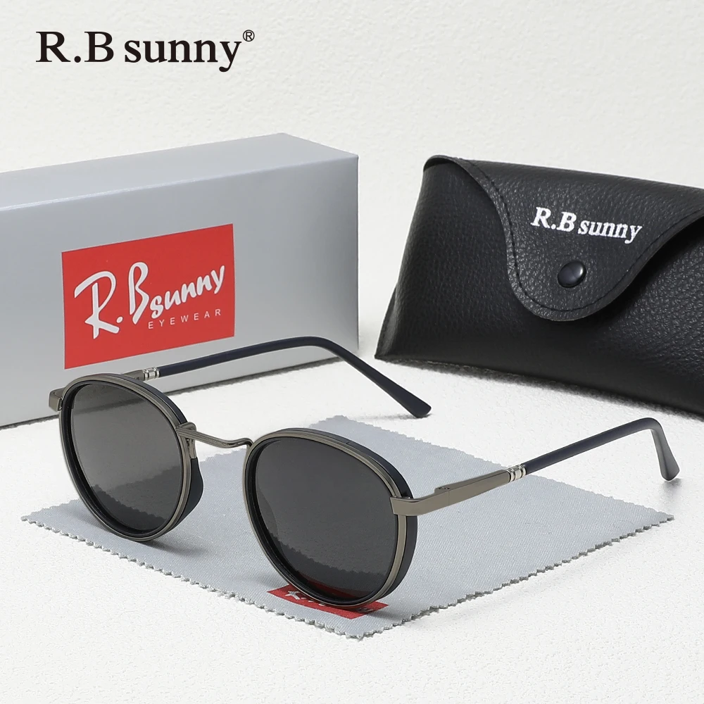 نظارات شمسية مستقطبة عصرية للنساء والرجال من Rrtro نظارات شمسية مستديرة للسفر UV400 نظارات مثالية للهدايا