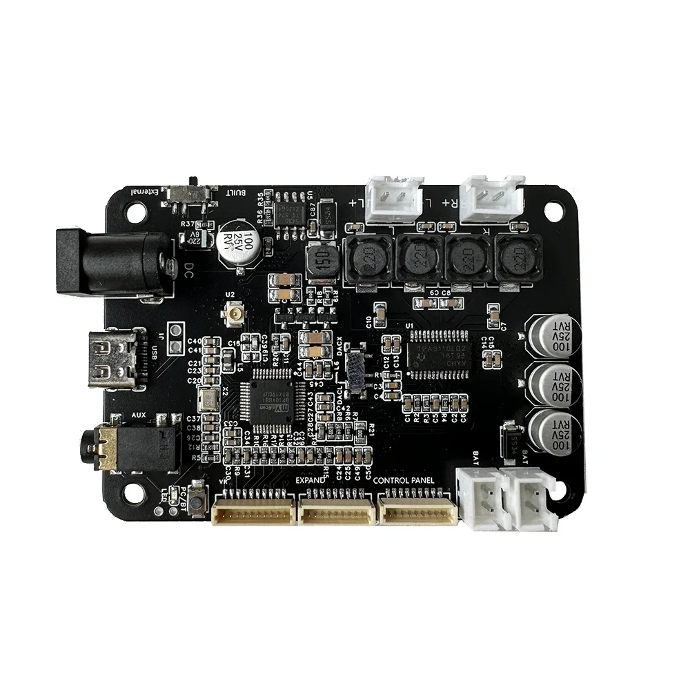 DSP moduł Bluetooth 5.0 wzmacniacz mocy 15W * 2 Stereo elektroniczny podział częstotliwości TWS parowanie 2.0/1.1