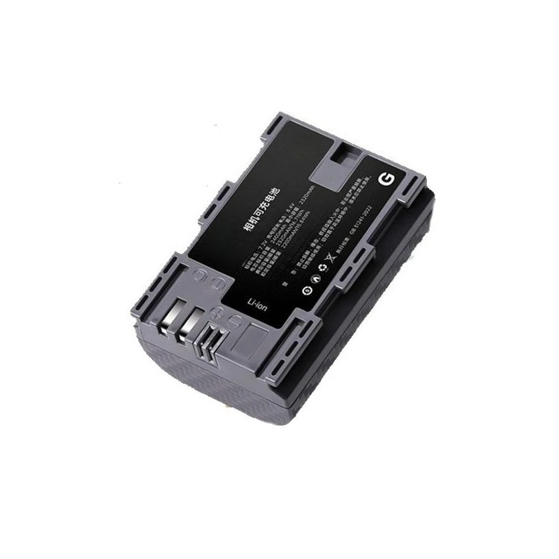 Portable LP-E6P Camera Battery 2400mAh 7.2V Battery Charger Combo For Canon EOS Mirrorless and DSLR Camera