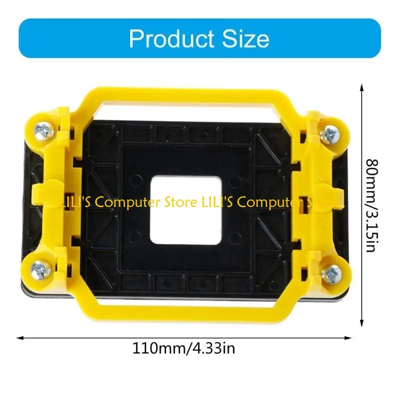 A52B CPU Heatsink Mount Bracket Back Plate for AMD Socket AM4 CPU Fan Cooler Heat Sink Radiator Socket Back Backplate