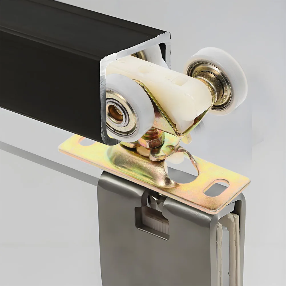 

Glass Sliding Door Pulley Wooden Pocket Hardware Roller Barn Screen Replacement Wheels Silent Nylon Universal Bearings
