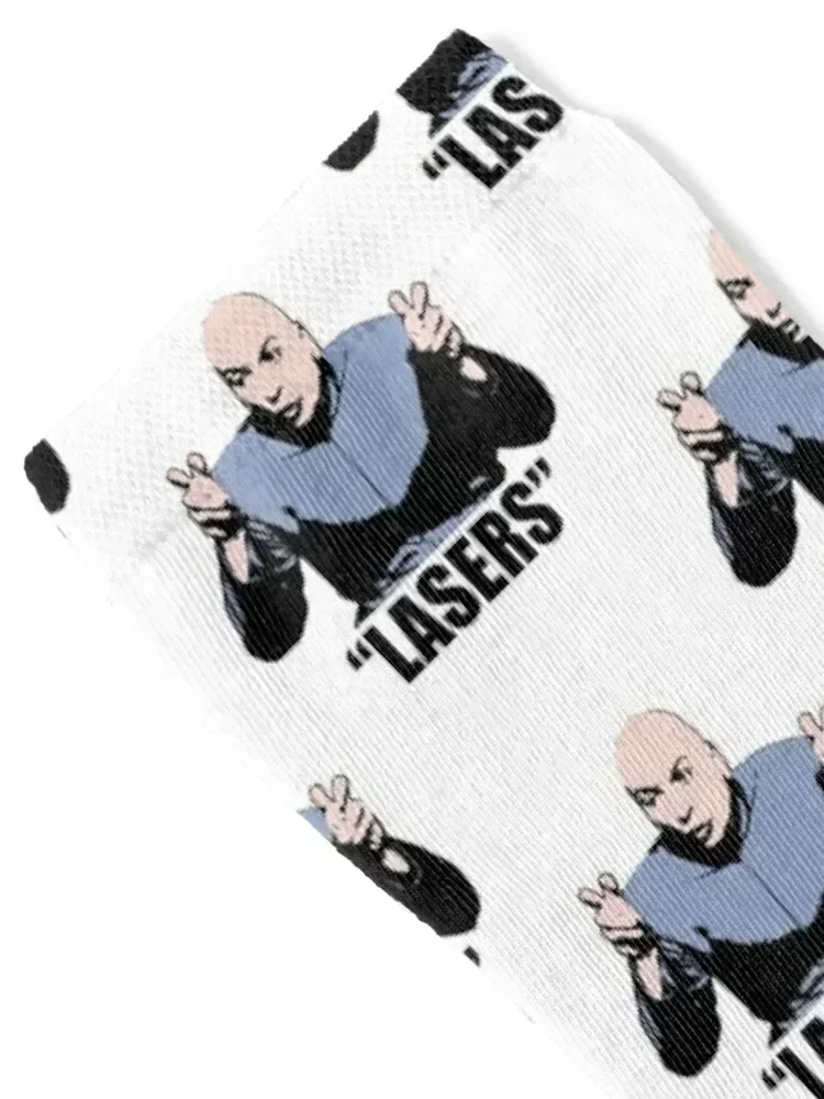 Dr. Evil, Lasers , Austin Powers, Socks Rugby funny gift Men's christmas gift Luxury Woman Socks Men's