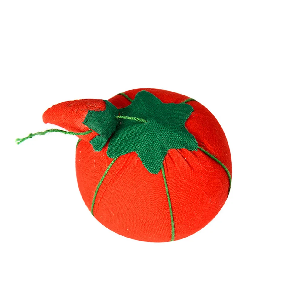 1PC Lovely Tomato Ball Shape Needle Pincushion Sewing Tool Accessories DIY Pin Cushion Holder Needlework Needle Storage