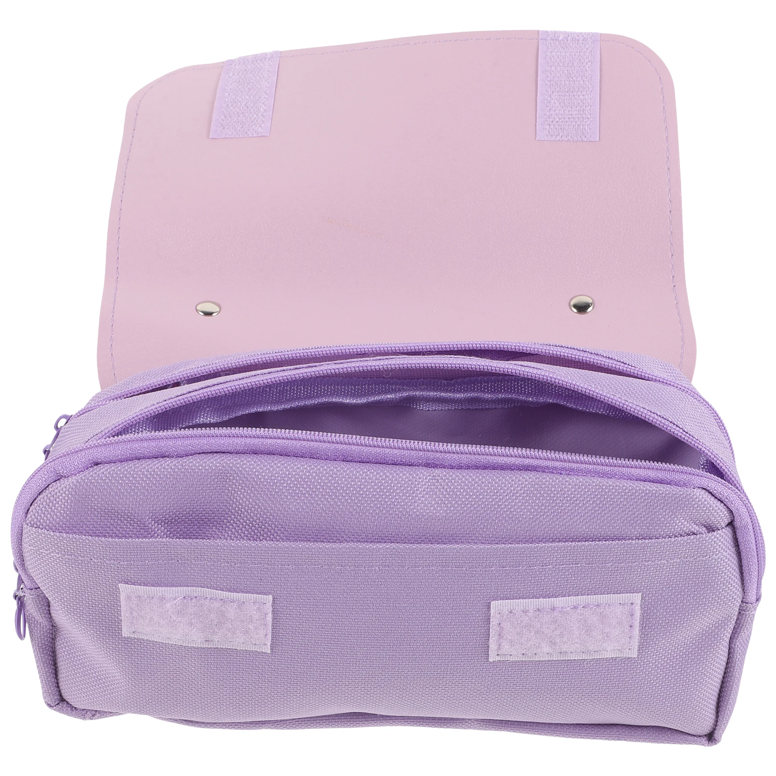 Adorable Pencil Pouch Portable Multi-Use Pencil Case with Handle Cartoon Stress Relief Design Large Zipper Pen Bag for School