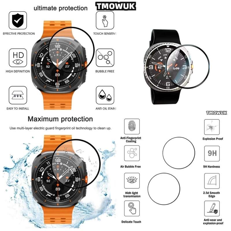 

For Samsung Watch8 44mm Watch8 40mm Watch 8 Classic Reliable Protective Film Anti-Scratch HD Soft Film