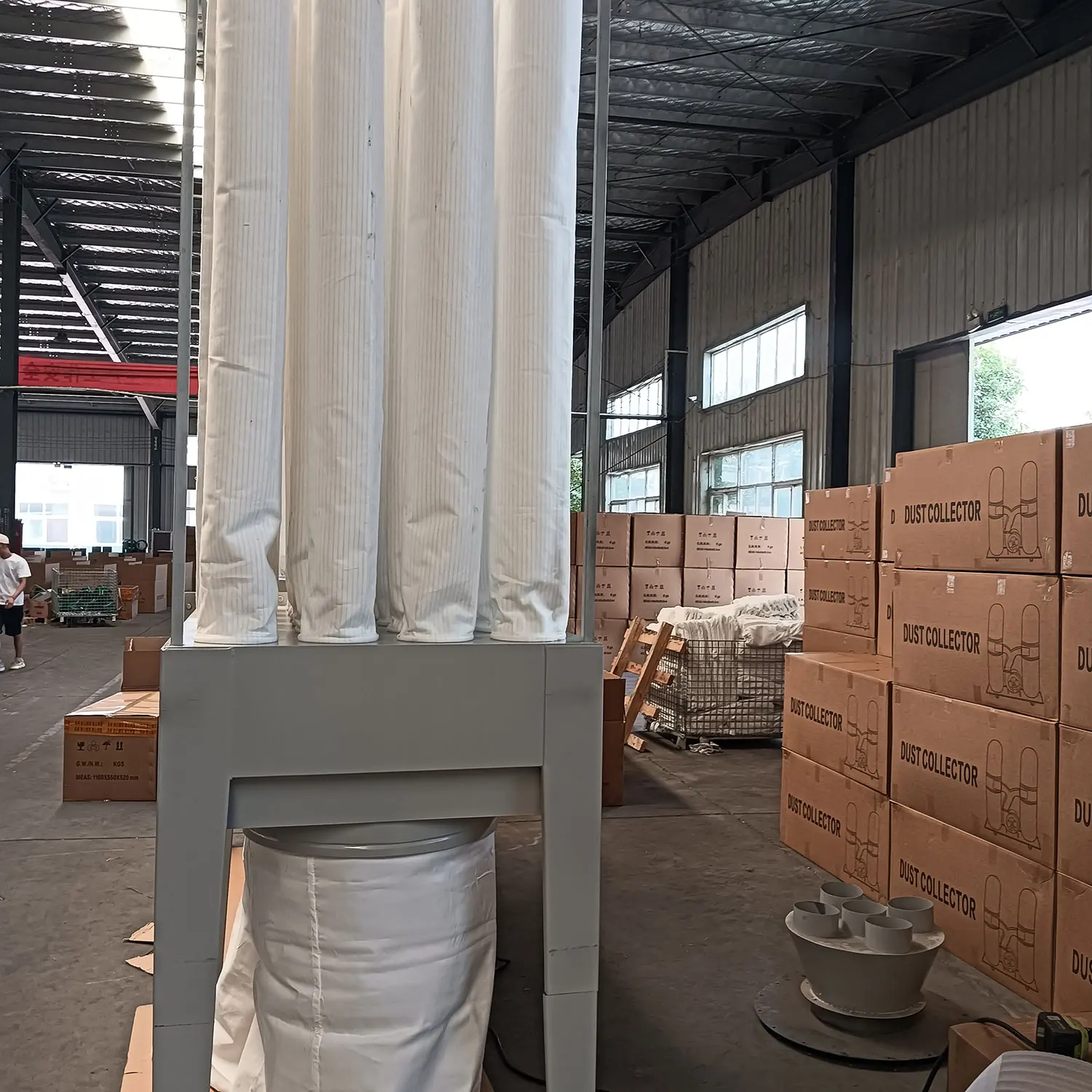 FM9011(36) Large Bag House Integrated Vacuum Woodworking Dust Extractor 11kw  Woodworking Machines