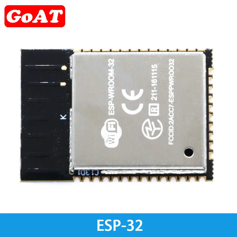 Módulo transceptor sem fio WiFi, 2.4G, ESP8266, ESP-01, ESP-01S, ESP-07, ESP-07S, ESP-12, ESP-12E, ESP-12F, ESP-32 Serial, 1Pc