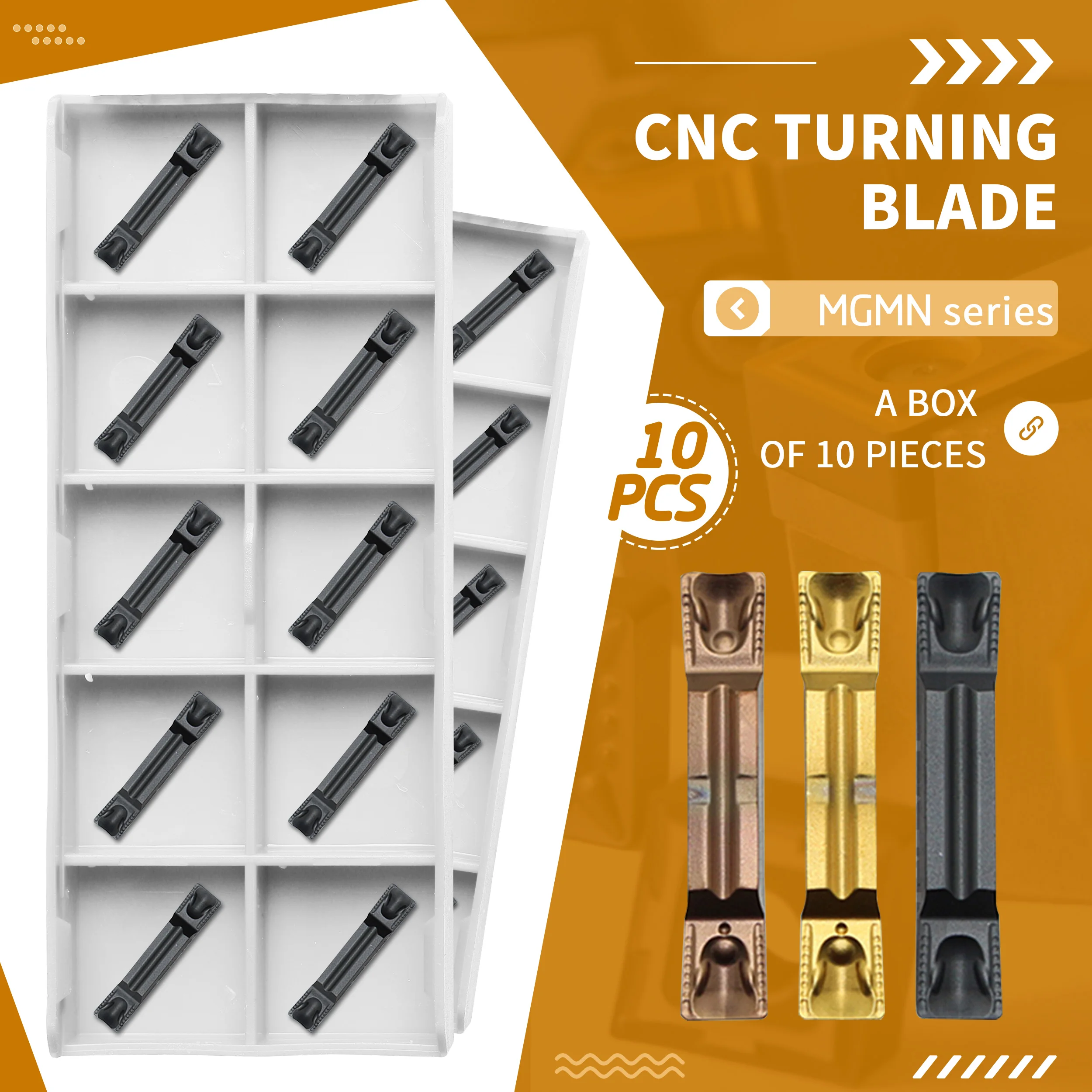 CNC Groove Insert MGMN150 200 250 300 400 500 600-DR/J P6205/908/5320/8090U CNC Lathe Tools High Quality Carbide Grooving Blades