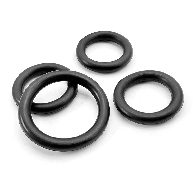 Black NBR O Ring Kit OD 6mm-30mm CS 1.5mm Waterproof Oil-resistant abrasion resistance sealing Gasket Plastic Storage Box