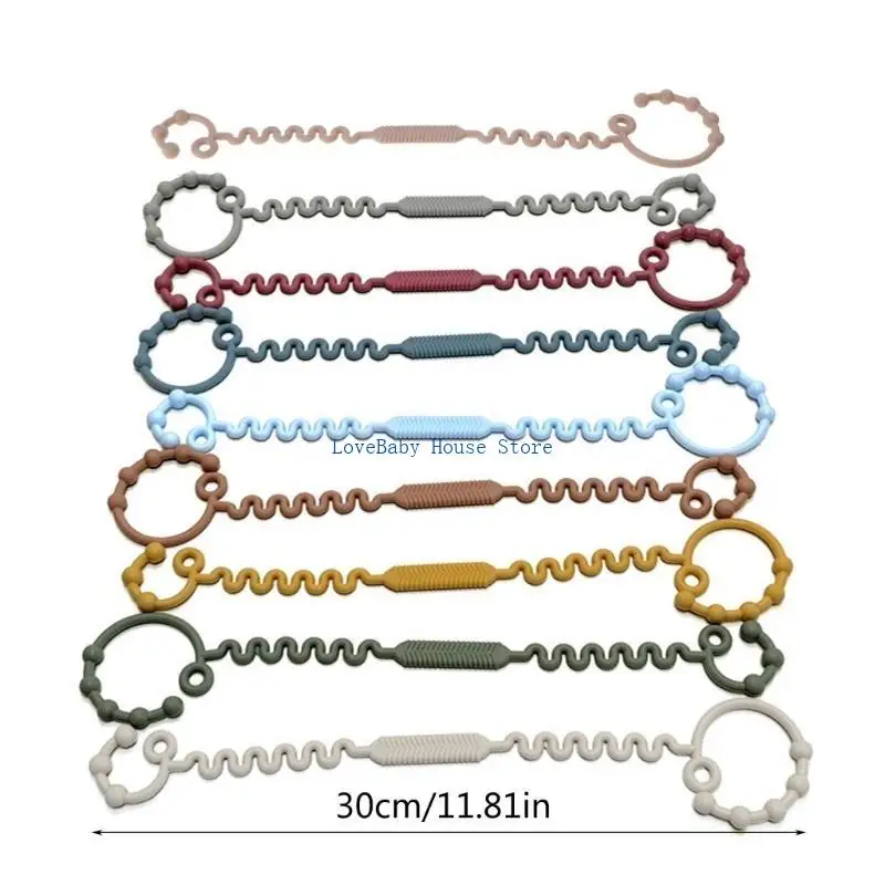 BX0D مريحة وآمنة لهاية التسنين، حامل زجاجات لعبة التسنين متعدد الاستخدامات