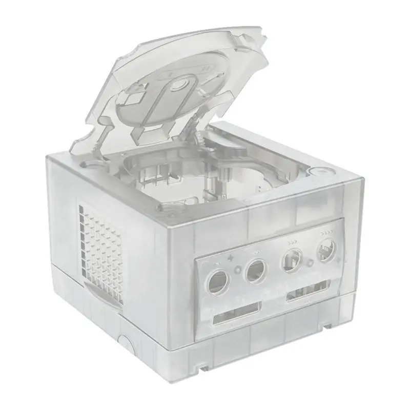 

A23F-For Gamecube Clear Box For NGC Shell Transparent Case Replacement Shell For NGC Video Game Console DOL-001/DOL-101