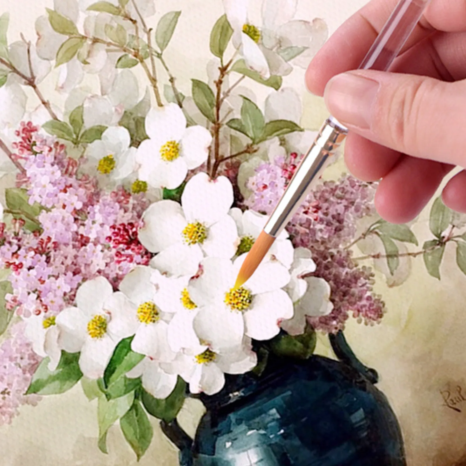2Pcs Cotton Painting Canvas Panels Professional Grade Oil Acrylic Alkyd Paint Compatible Lightweight Sketchpad for Outdoor