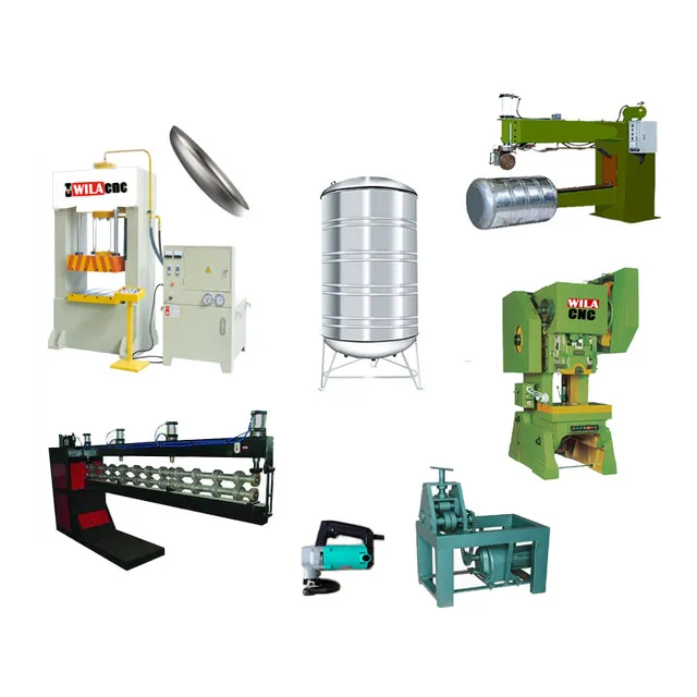 Saldatrice per cucitura verticale orizzontale con serbatoio dell'acqua in acciaio inossidabile con tutta la linea di produzione