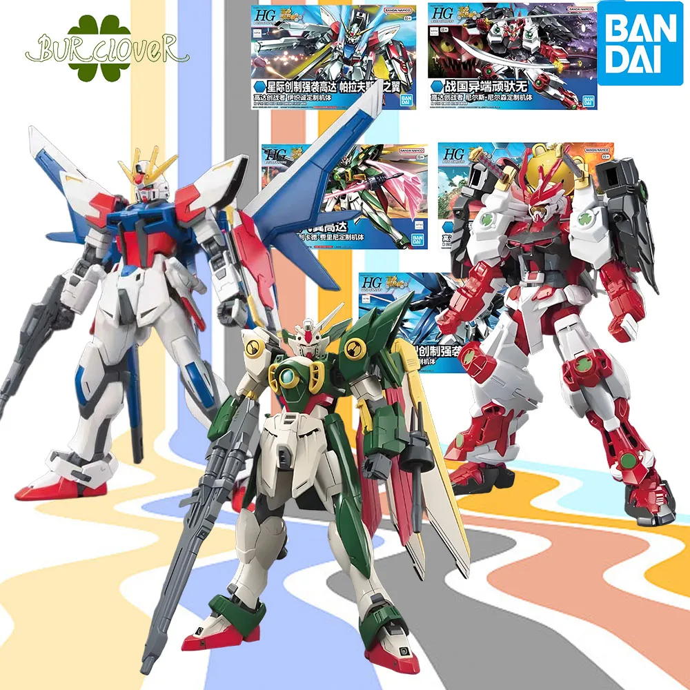 

Bandai Original GUNDAM HG Series BEARGGUY III WING GUNDAM FENICE SENGOKU ASTRAY GUNDAM Аниме Фигурка Сборка Модель Игрушки