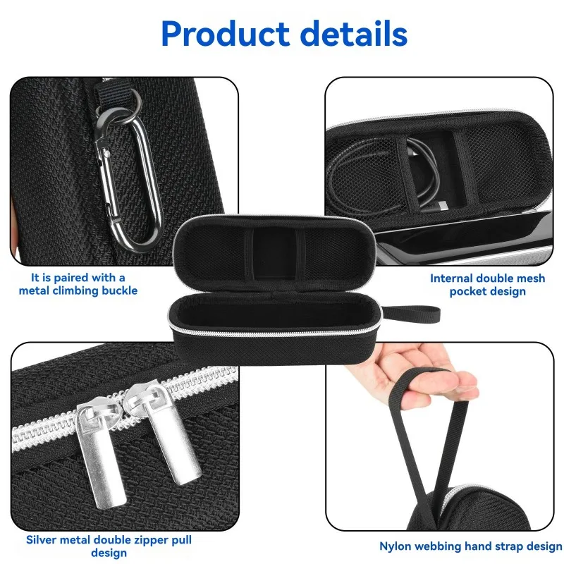 ABKI-For Anker Prime 250W 27650Mah Power Bank-Portable Hard EVA Protective Case-Shockproof Travel Storage With Hand Strap