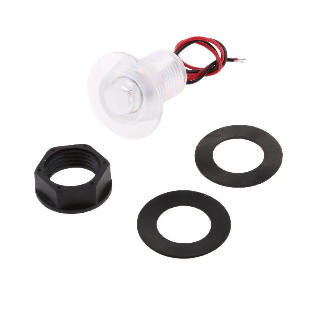 

Светодиодные лодочные фонари 12В, синие, водонепроницаемые, морские, для освещения ступеней, пластиковые, для кают, грузовиков, сада