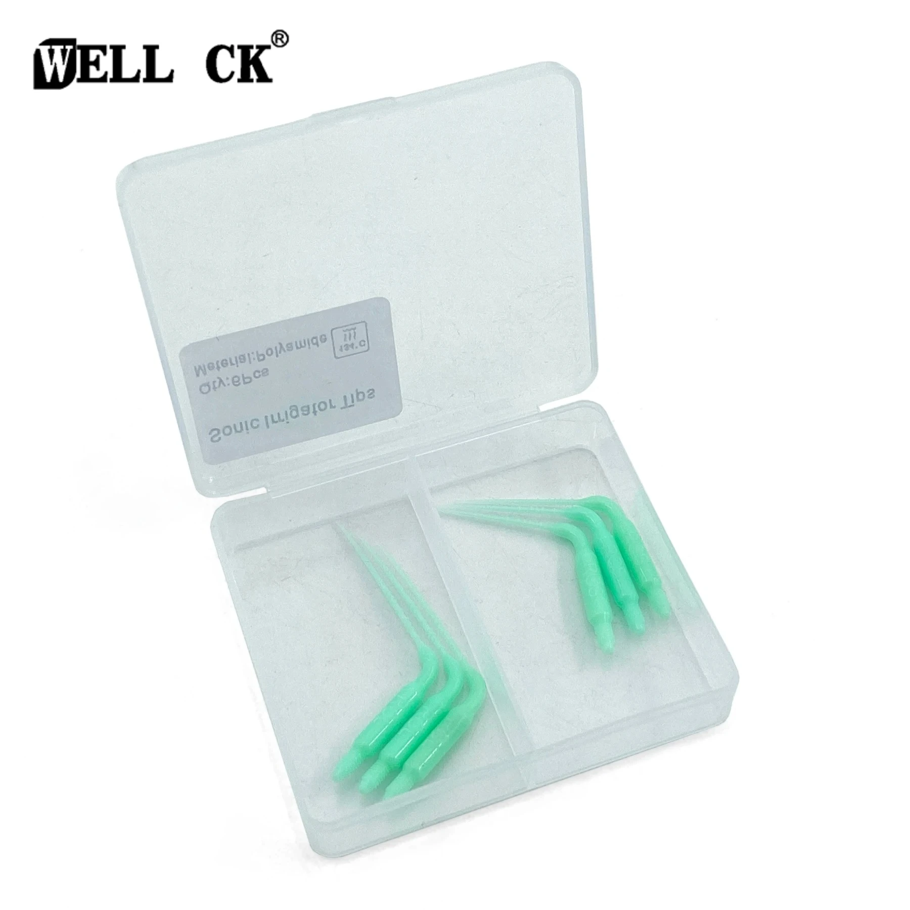 1Box Dental Plastic Irrigation Tips Sonic Powered Endo Irrigation Tips Fit For Dentistry Air Scaler Handpiece Lab Material
