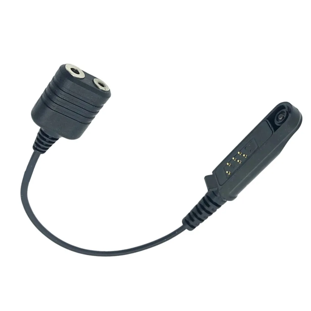UV-9R Plus Waterproof Walkie-talkie To 2-pin Headset/microphone Adapter CableaK-Type 2-Pin Audio Cable Adapter For Baofeng UV-9R