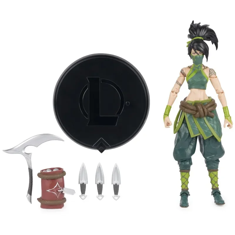 

(В НАЛИЧИИ) 7-дюймовые фигурки League of Legends, набор официальной Коллекционная модель LOL, статуя, подарок для геймера