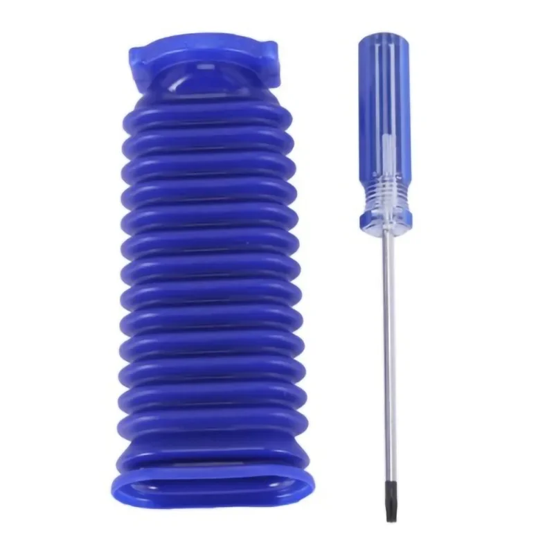 Soft Velvet Roller Suction Blue Hose Replacement for Dyson V6 V7 V8 V10 V11 Vacuum Cleaner Accessories