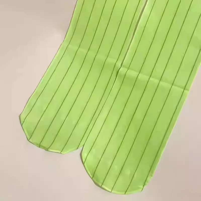 أنيمي ميتسوري كانروجي تأثيري الدعامة نمط JK جوارب رقيقة المرأة مخطط كتلة اللون تأثيري الفخذ العليا ملابس يومية هالوين #5