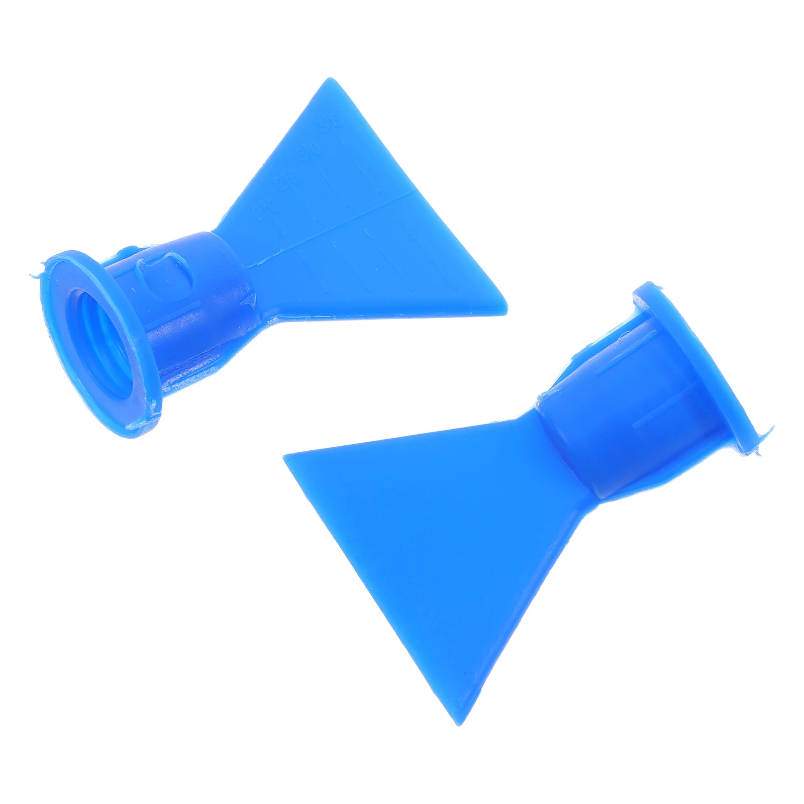 

2 Pcs Automobile Sheet Metal Glue Gun Tip Caulk Saver Nozzle Tips Doorside Tool Finishing Sealants Replacement Nozzles Plastic