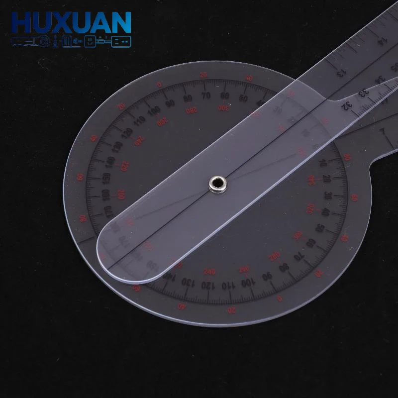 Medical Goniometer 360 Degree Spinal Angle Protractor Ruler Spinal Goniometer Physical Therapy Angle Protractor Ruler Gauge
