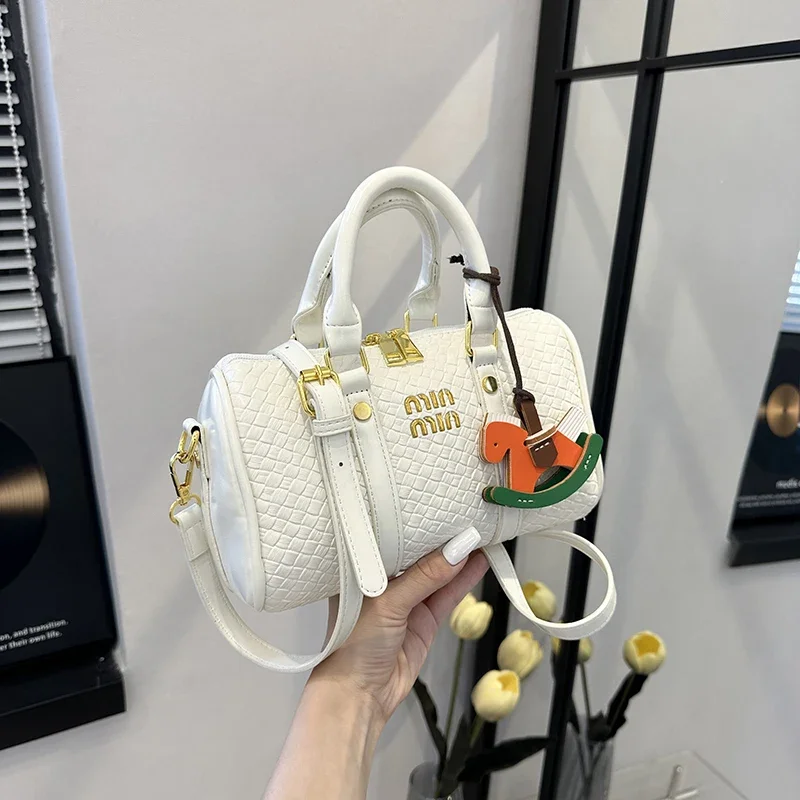 

Elegant Messenger Bag For Women, Leather Material With Exquisite Craftsmanship, Crossbody Bag For Daily Use