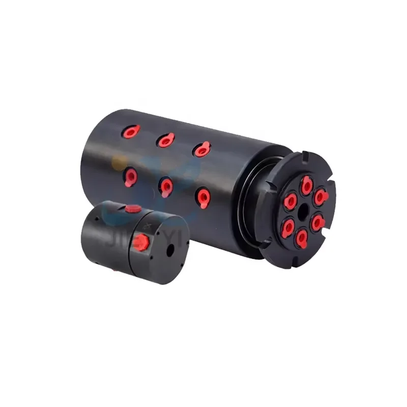 1/2'' NPT Thread Multi-channel High Pressure Hydraulic Oil Rotary Union for With Slew Rings on Vacuum Trucks and Cranes