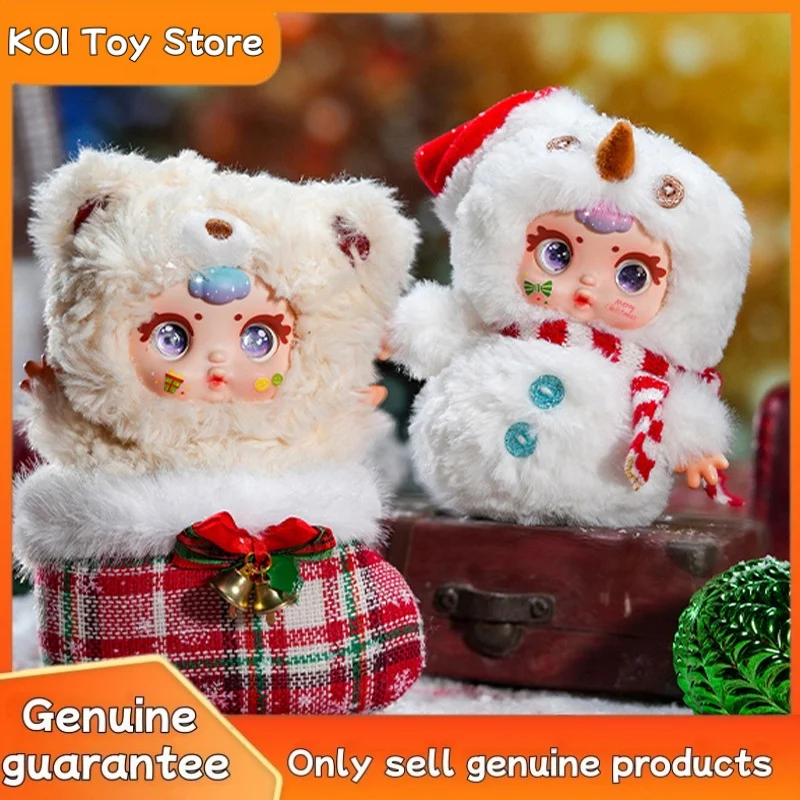 크리스마스 정품 주베 밀크 캔디 크리스마스 시리즈 펜던트 블라인드 박스 새로운 귀여운 크리스마스 소녀 미스터리 박스 생일 카와이 선물