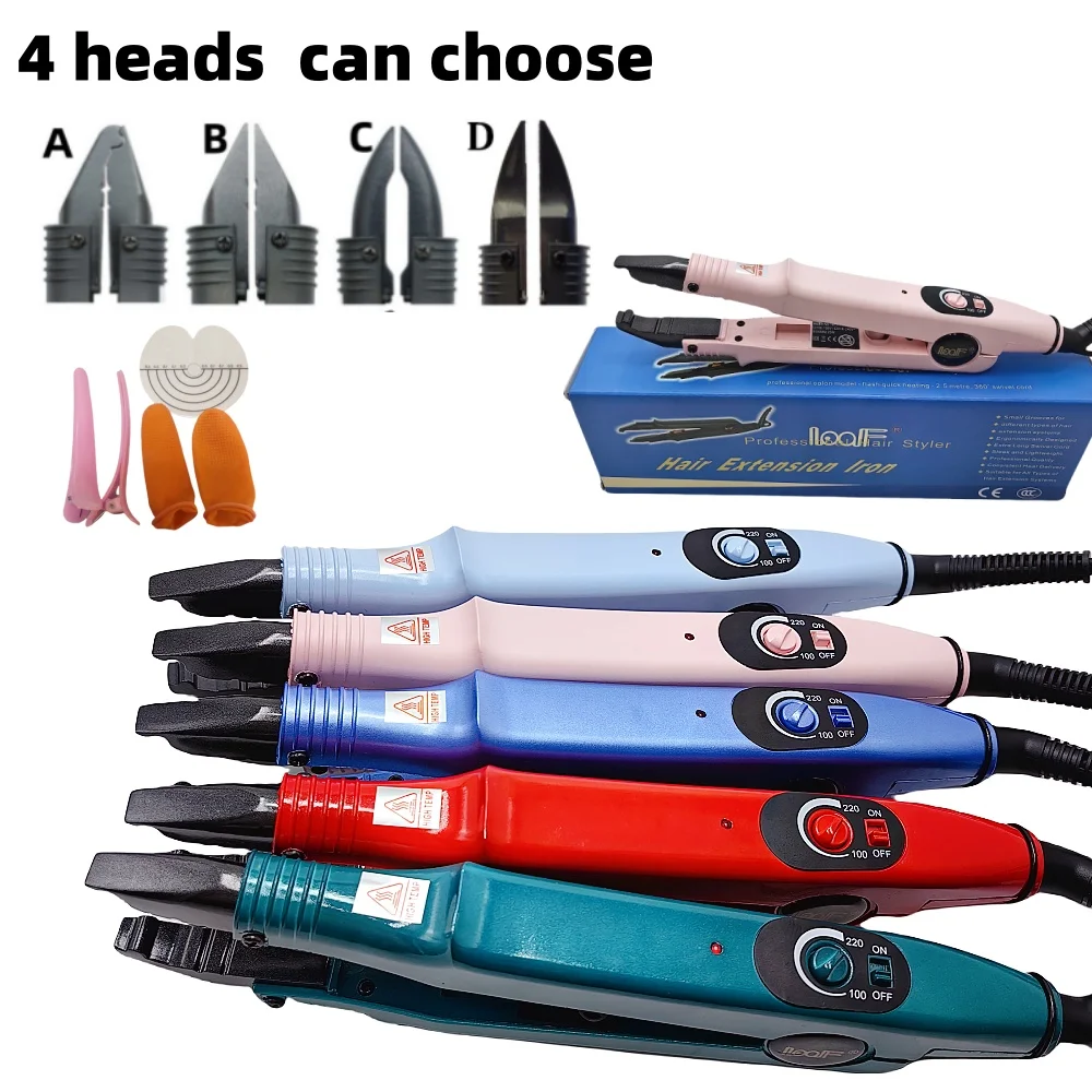 أحدث وصلات شعر صغيرة مدببة 611C أدوات تصفيف الشعر الآمنة بدون أثر بدرجة حرارة عالية لعام 2025