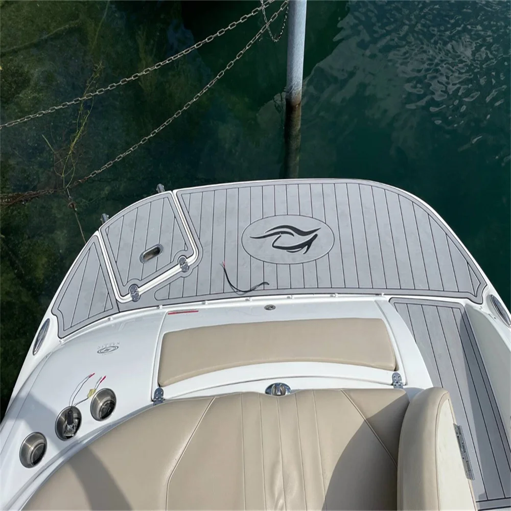 

2013 Rinker 226 BR Captiva Swim Platform Pad Boat EVA Foam Faux Teak Deck Floor Mat Seadek Gatorstep Style Self Adhesive bs16