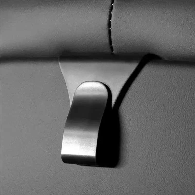 Picture 4: For Tesla Model X S 2025 2024 Front Seat Backrest Hook Sundries Storage Organizer Convenient Hanging Hook Interior Accessories