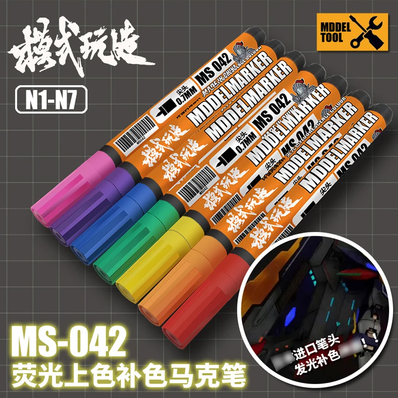 

MSWZ Fluorescent Marker Assembled Model Details Complementary Color Fluorescent Water-based Marker MS042