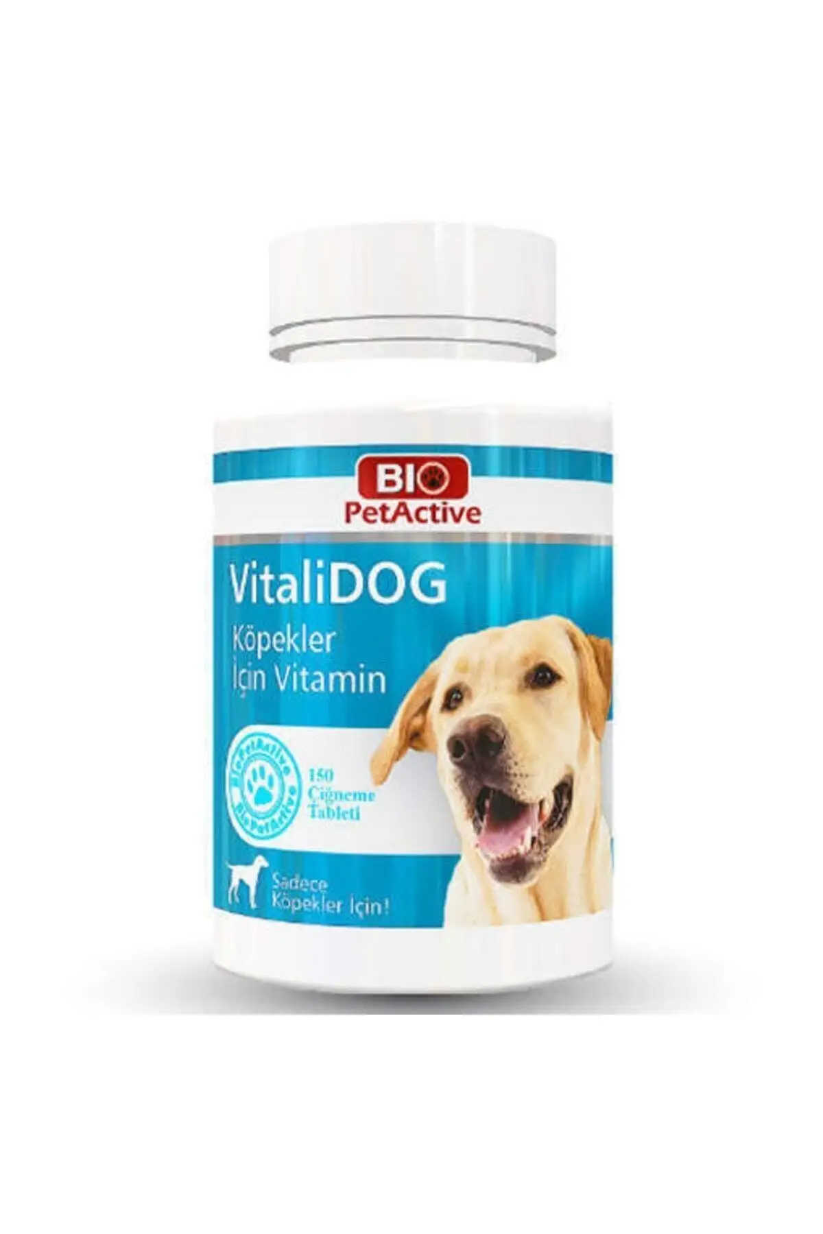 Vitalidog Multivitamin 75 G 150 Tablet Dog Vitamin Aminoacid Reinforcement Feeder Dog Food