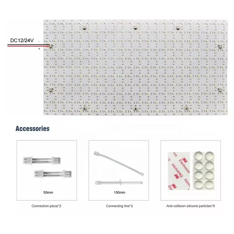 Flexible LED Sheets 490*245mm DC24V 242LEDs 28W LED Panel Sheet Lights for Kitchen Marble Countertop Advertising Backlight
