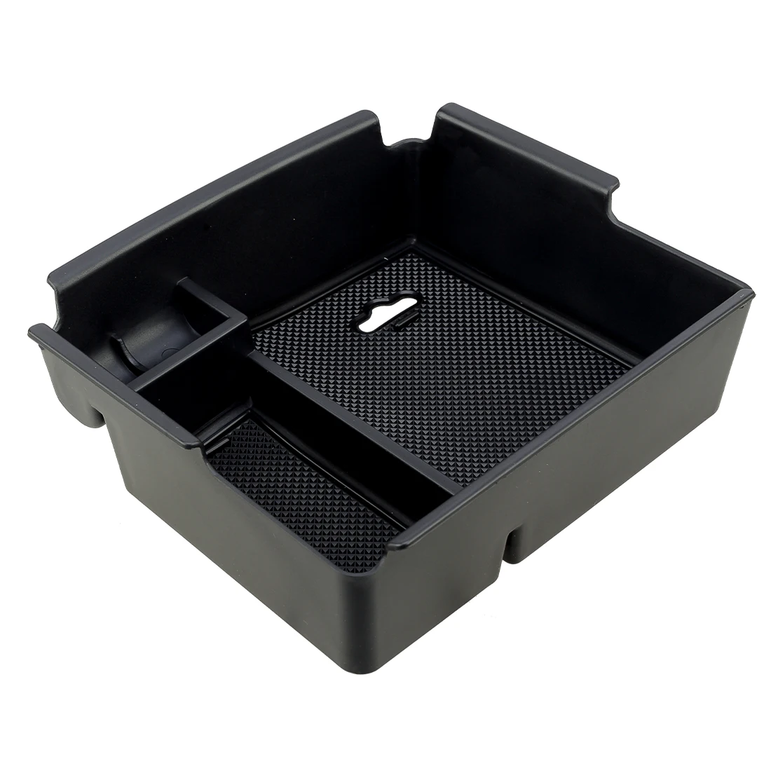 Nero Auto Anteriore Center Console Bracciolo di Immagazzinaggio Guanti Box Organizer Vassoio ABS Misura per SsangYong Musso 2019 2020 2021 2022 2023