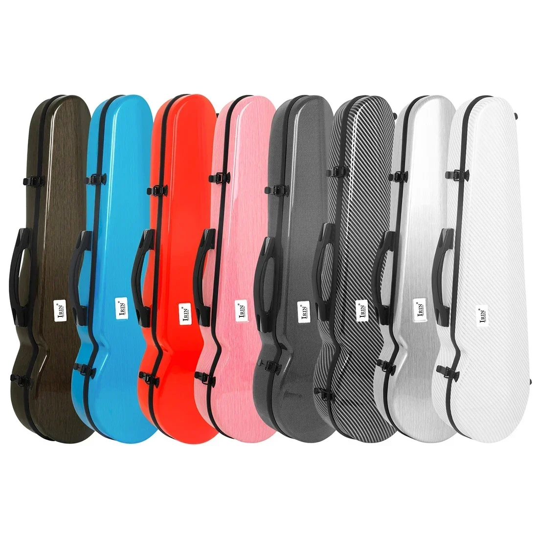 

IRIN 4/4 Чехол для скрипки из углеродного волокна, рюкзак для скрипки, легкая сумка с двойным плечевым ремнем и гигрометром, аксессуар для скрипки